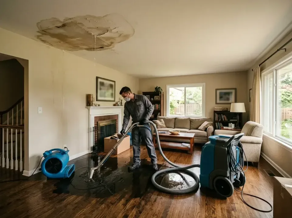 attic-pipe-burst-ceiling-drip-008 — frequently asked questions, Water Damage Restoration & Carpet Care in Riverdale, UT